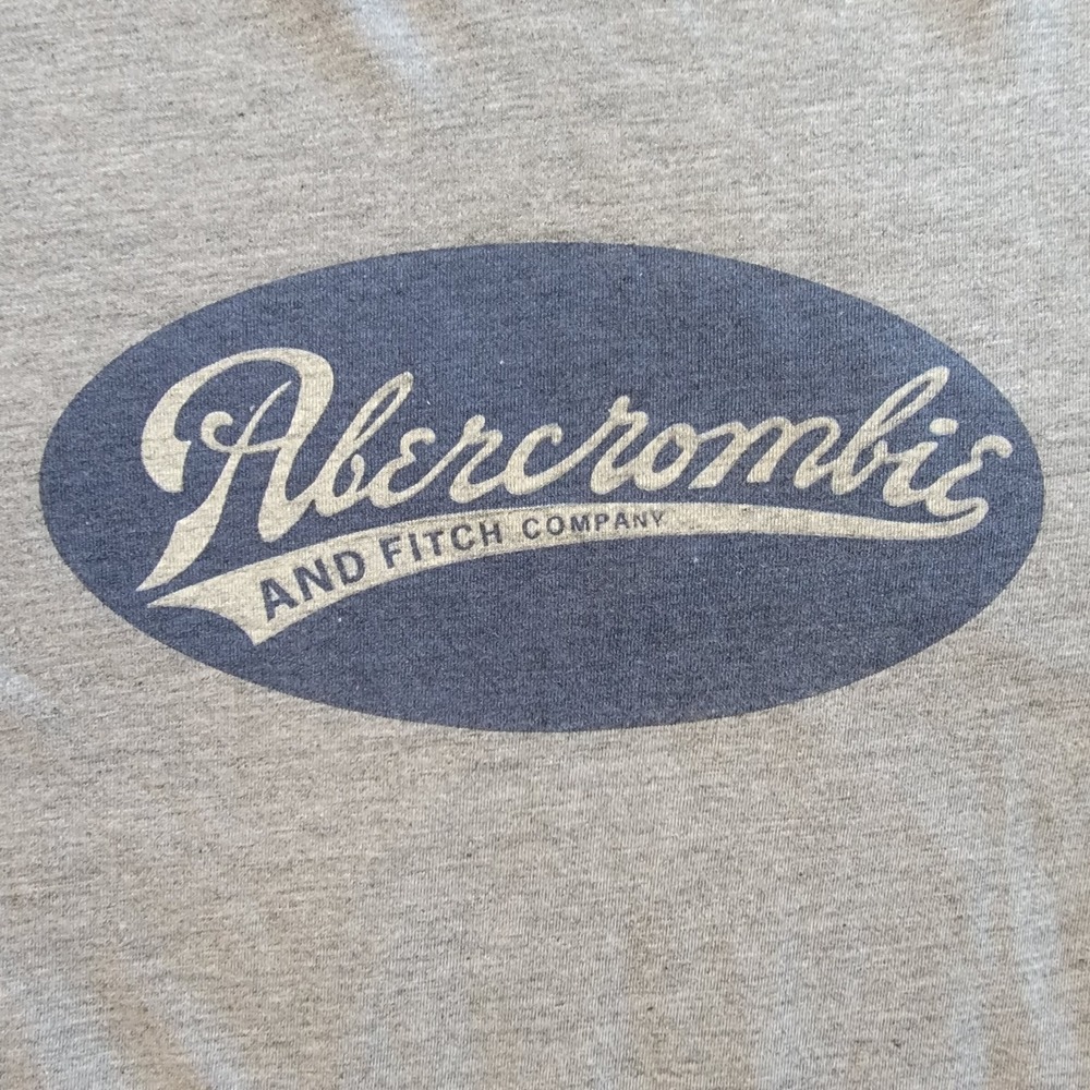 Vintage 90s Abercrombie & Fitch Performance T-Shirt Made In Hong Kong Size Large - Picture 3 of 4